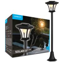 Svítidlo solární ML-GS200 LED Zahradní lampa 120cm, černé