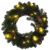 Solight vánoční věnec, průměr 40cm, 15x LED, IP44, 3x AA, časovač - 1V239