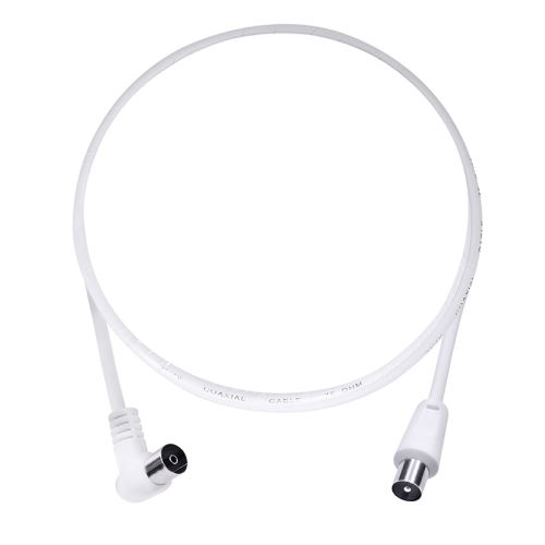 Solight anténní koaxiální kabel, kombinované konektory, 2m, sáček - SSN1202E_1