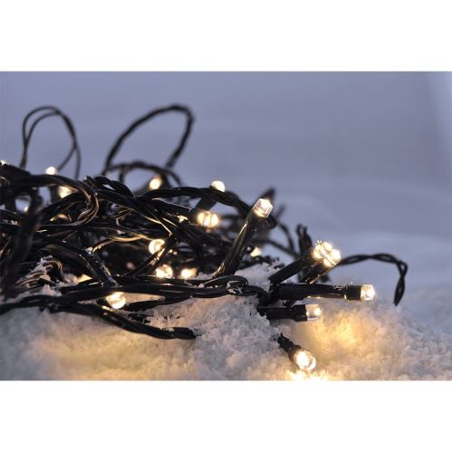 Solight LED vánoční řetěz, 300 LED, 30m, přívod 5m, IP44, teplá bílá - 1V04-WW_1