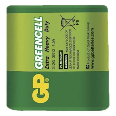 Baterie GP Greencell 4,5V (plochá)_1