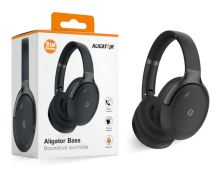 Bluetooth sluchátka ALIGATOR BASS AH04BG, černo-šedá