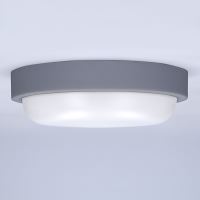 Solight LED venkovní osvětlení kulaté, 13W, 910lm, 4000K, IP54, 17cm, šedá barva - WO7 (6)