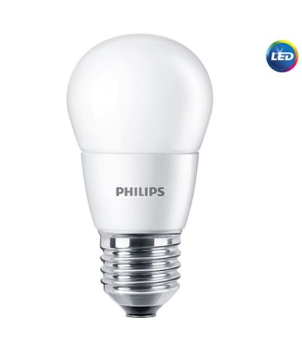 LED žárovka Philips E27 7W 2700K 230V P48 FR  P313026LEDž.PH.E27 ilum.60W/2700K/7W mat. 