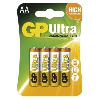 Baterie GP Ultra Alkaline R6 (AA, tužka) blistr