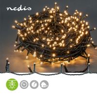 LED venkovní vánoční řetěz 720 LED, 7 funkcí, časovač, IP44, teplá bílá   CLLS720_2
