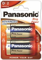 Baterie Panasonic Pro Power alk. R20, Blistr(2)
