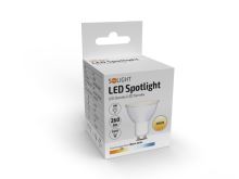 Solight LED žárovka, bodová , 3W, GU10, 3000K, 260lm, bílá - WZ314A-1_2 (1)