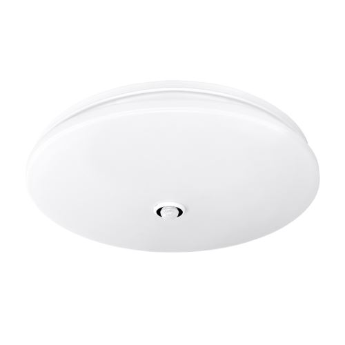Solight LED stropní světlo PLAIN s PIR sensorem, 18W, 1260lm, 3000K, kulaté, 33cm - WO77
