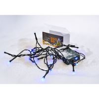 Solight LED vánoční řetěz, 3m, 20xLED, 3x AA, modré světlo, zelený kabel - 1V50-Bván.s (3)