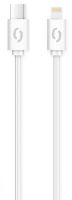 Datový kabel ALIGATOR POWER 3A, USB-C/Lightning, 1m, bílý_2 (1)