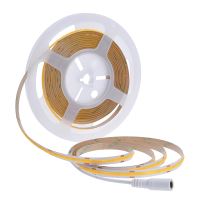 Solight LED COB pásek, sada s adaptérem, vypínač, 5m, 8W/m, 800lm/m, teplá bílá - WM59 (3)