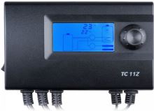 Termostat elektronický pro ovládání oběhového čerpadla  TC11Z (2x čidlo)