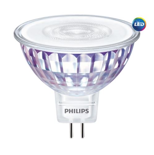 LED žárovka Philips, MR16, 7W, 2700K, úhel 36°  P814710LEDž.PH.MR16  50W/2700K/7W GU5,3 