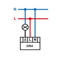 ELEKTROBOCK Dotykový a dálkový regulátor LED DR4-LED-IR-bíláregulátor DR4-LED-IR bílý _3