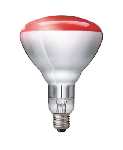 Žárovka AZ INFRA ČERVENÁ E27 250W 230V (1)