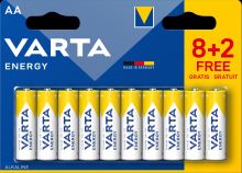 Baterie Varta ENERGY 4106, AA/R06 alk. B10