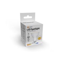 Solight LED žárovka, bodová , 3W, GU10, 3000K, 260lm, bílá - WZ314A-1LEDž.SO.GU10 3W/2 (1)