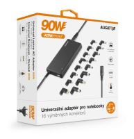 ALIGATOR Univerzální adaptér pro notebooky se 16 výměnnými konektory a USB, 90W CHNT00 (6) (6)