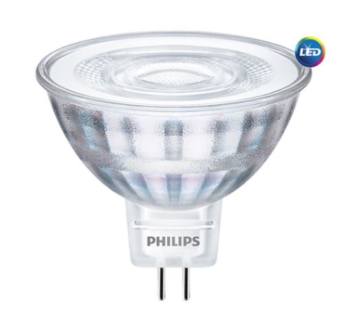 LED žárovka Philips, MR16, 4,4W/35W  2700K, úhel 36°LEDž.PH.MR16  35W/2700K/4,4W GU5,3 1