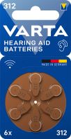 Baterie do  naslouchátek VARTA Hearing Aid Battery 312 24607 PR41