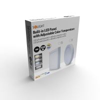 Solight LED mini panel CCT, přisazený, 18W, 1530lm, 3000K, 4000K, 6000K, čtvercový - W (7) (7)