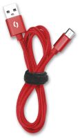 Datový kabel ALIGATOR PREMIUM 2A, USB-C, 1m, červený_5 (4)