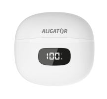 Bluetooth sluchátka ALIGATOR TWS08WT PODS ANC, bílá_5 (4)