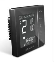 Termostat programovatelný digitální týdenní černý 230V  SALUS VS30B