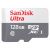 Paměťová karta SanDisk Ultra microSDXC 128 GB 100 MB/s A1 Class 10 UHS-I, s adaptérem SD
