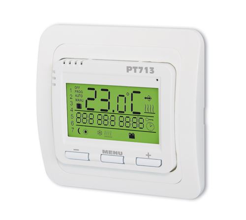ELEKTROBOCK Inteligentní termostat pro podlah.topení PT713termost.progr.podlah.topení PT