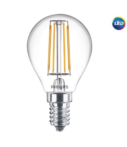 LED žárovka Philips FILAMENT Classic E14 6,5W 2700K 230V P45 CL  P347564LEDž.PH,E14 ilum