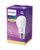 LED žárovka Philips E27 8,5W 2700K 230V A60  P705551LEDž.PH,E27  75W/2700K/8,5W mat.A6 (1)
