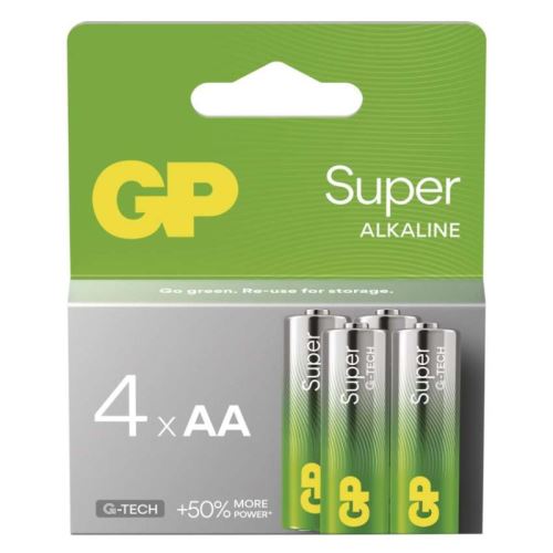 Alkalická baterie GP Super AA (LR6) B01214_1