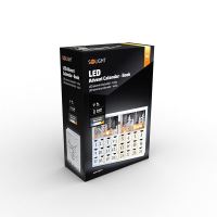 Solight LED adventní kalendář - kniha, 8x LED, 40x30cm, 2x AAA - 1V244ván.ADV.KALENDÁŘ (9)