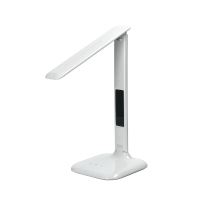 Solight LED stmívatelná stolní lampička s displejem, 7W, volba teploty světla, bílý le (1)