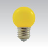 LED G45 1W/016 COLOURMAX E27 žlutá IP45    250655004