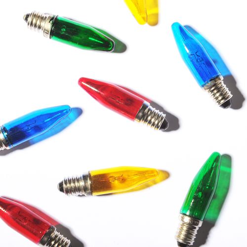žárovky Krystal barevné