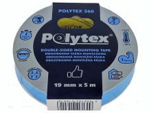 Páska lepící pěnová oboustranná montážní 19/5  POLYTEX 560