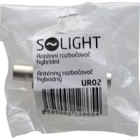 Solight anténní rozbočovač hybridní přímý - UR02rozb.širokopásm.kov2501 UR02_2