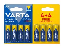 Baterie Varta 4906, AA/R06 alk. B8 Longlife Power