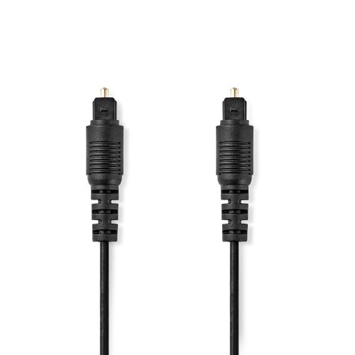 Optický audio kabel TosLink, 1m, černý  CAGL25000BK30_1