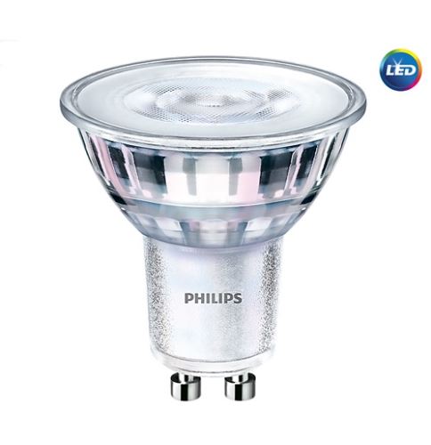 LED žárovka Philips, GU10, 4,9W, 4000K, úhel 36°  P308619LEDž.PH.GU10 65W/4000K/4,9W 36°