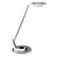 ECOLITE LED stolní lampa dotyková LIMA, 8W, volba teploty světla, stmívatelná, bílá, USB,   LBL1225-BI