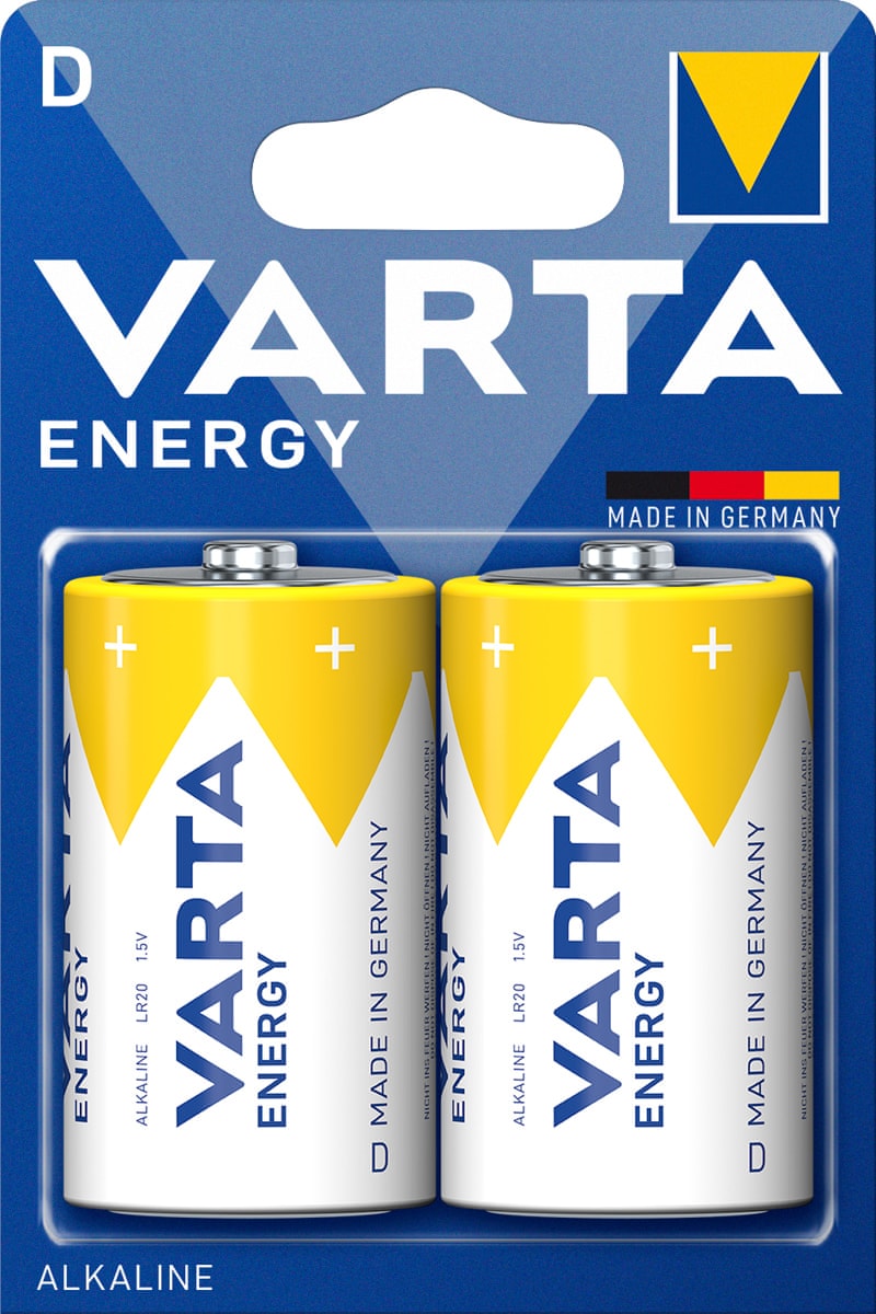 Baterie Varta ENERGY 4120, D/R20 alk.