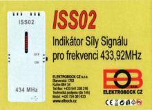 ELEKTROBOCK Indikátor síly signálu pro frekvenci 433,92MHz   ISS02