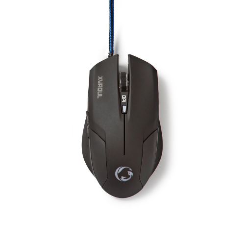 Optická herní myš GMWD100BK, černá, 6 tlačítková_1