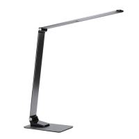 Solight LED stolní lampička stmívatelná, 11W,  změna chromatičnosti, broušený hliník,  (2)