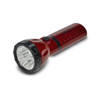Solight LED nabíjecí svítilna, 9 x LED, červenočerná, plug-in - WN10_1