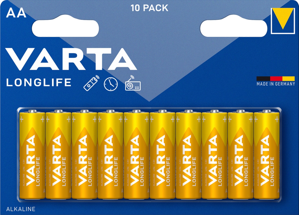 Baterie Varta 4106, AA/R06 alk.LONGLIFE B10